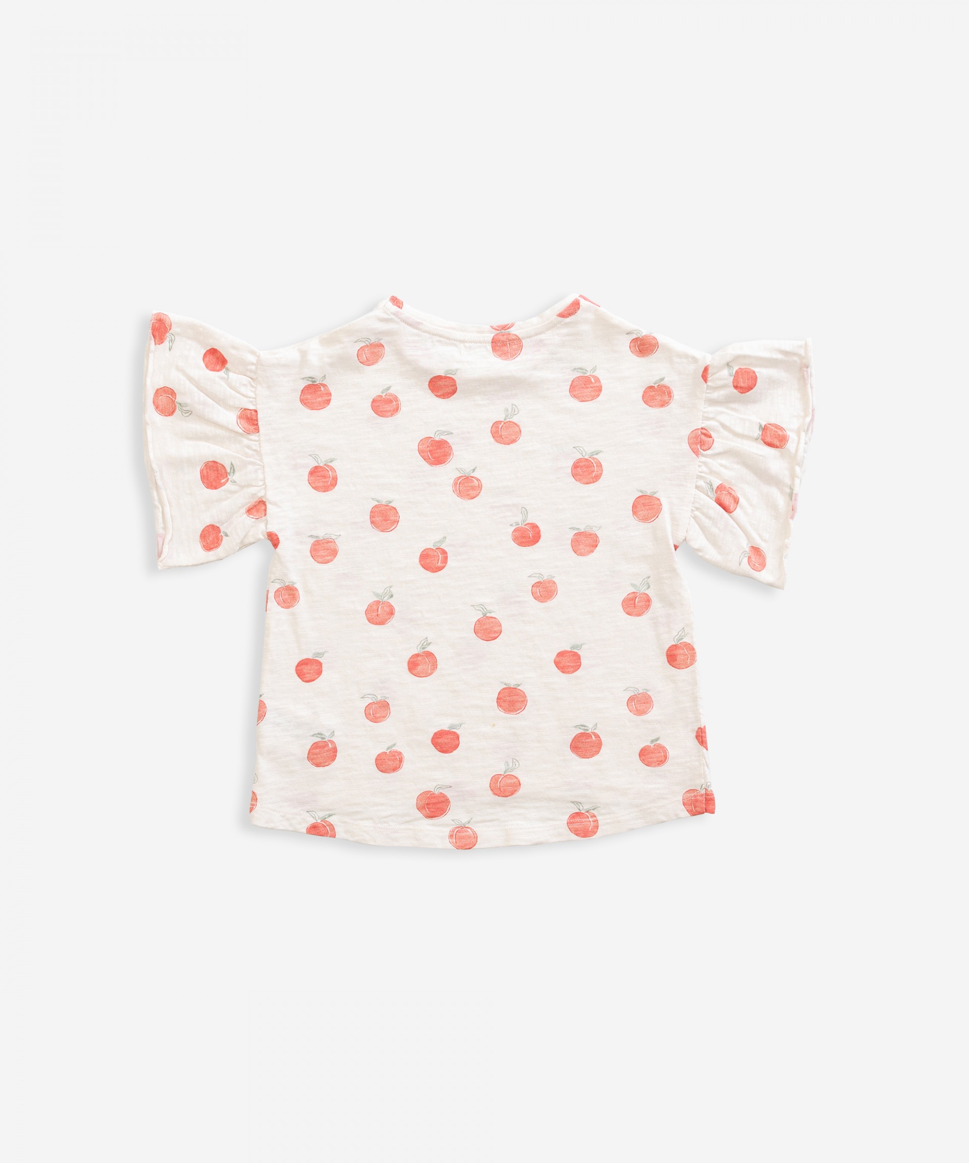 T-shirt de manga curta em algod�o org�nico| Weaving