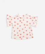 T-shirt de manga curta em algod�o org�nico| Weaving