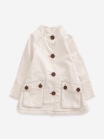 Casaco com bolsos e cinto Casaco com bolsos e cinto