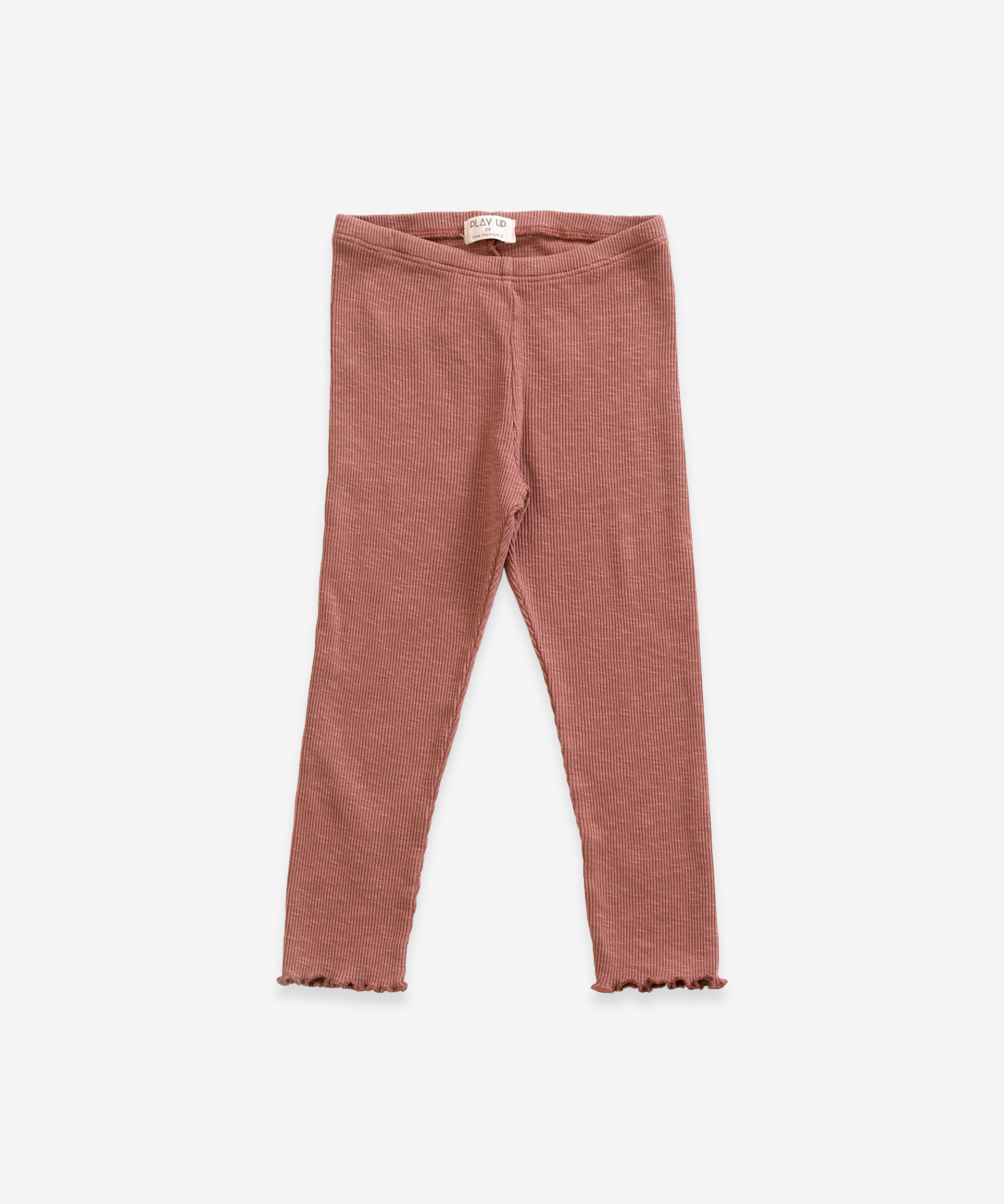 Legging de malha com cintura el�stica | Weaving