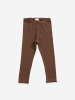 Leggings de punto de algodón orgánico Leggings de punto de algodón orgánico