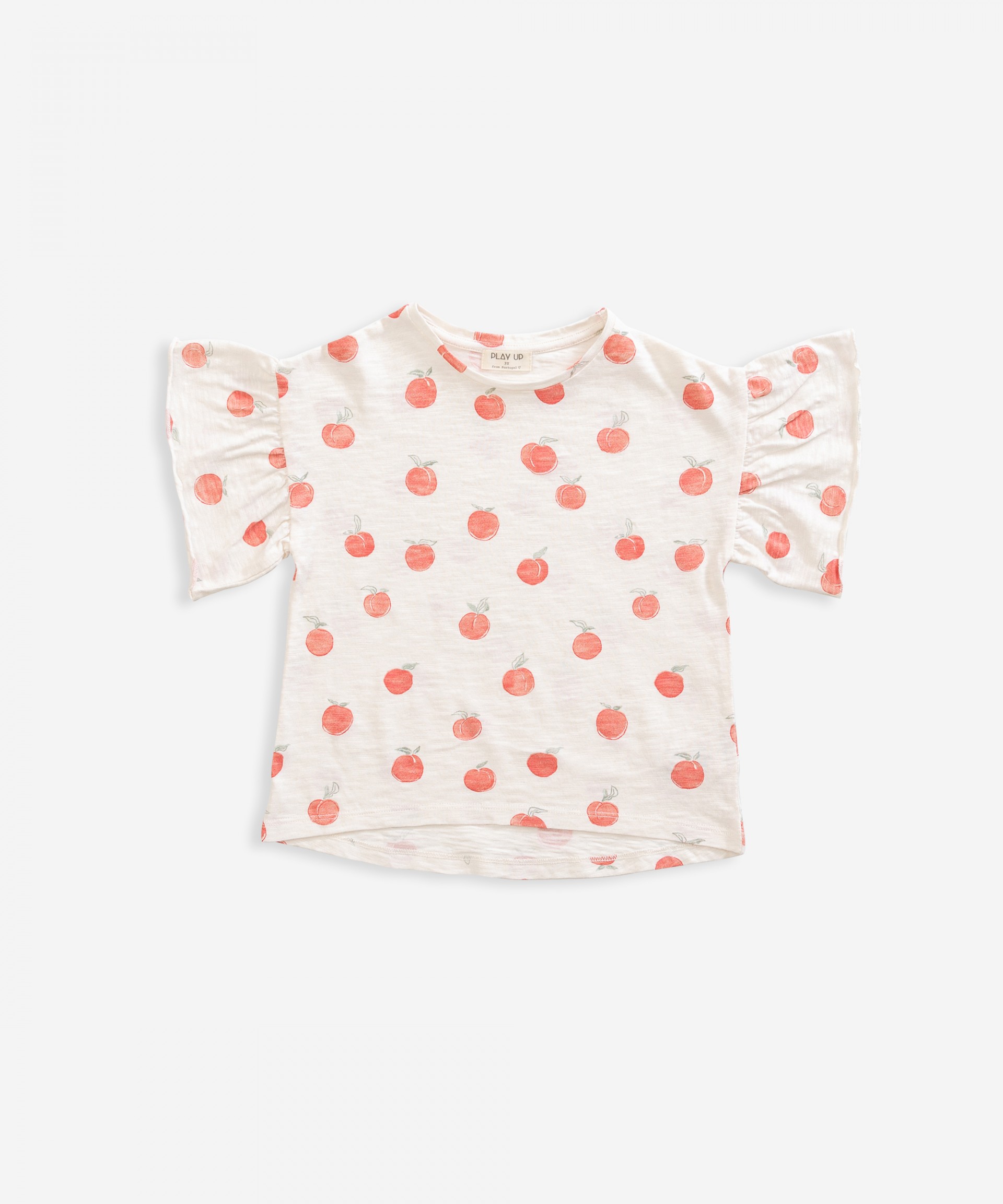 T-shirt de manga curta em algod�o org�nico| Weaving