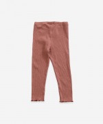 Legging de malha com cintura el�stica | Weaving