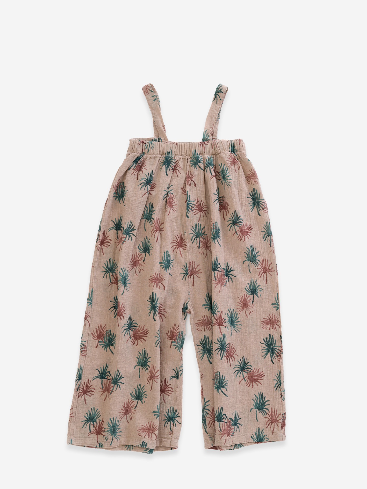 Macacão em tecido com estampado