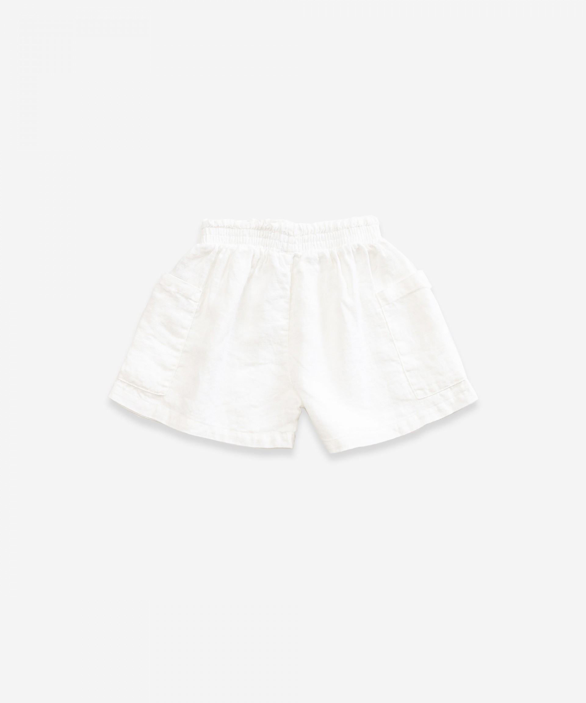 Short en tissu avec un n?ud dcoratif | Weaving