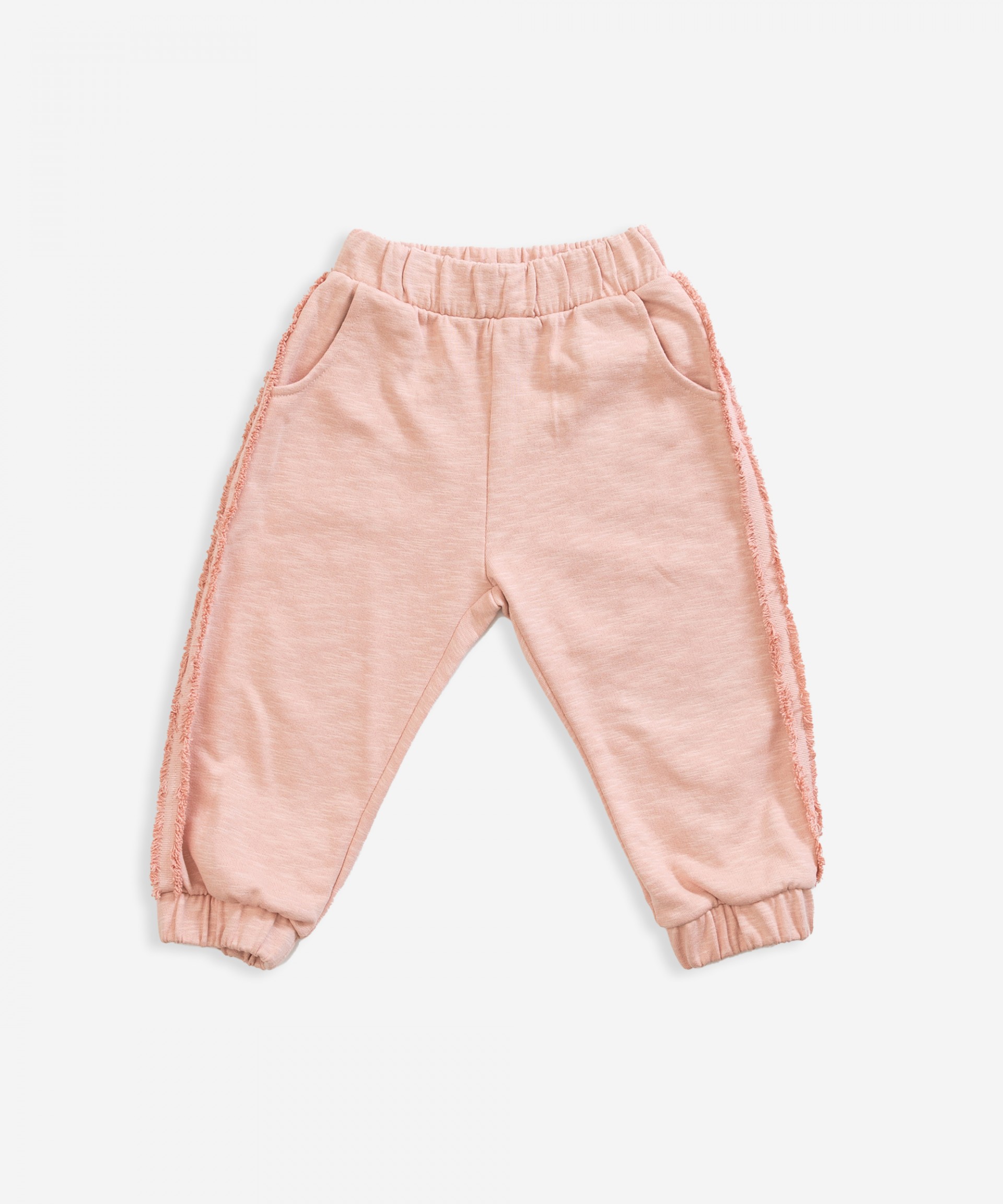 Cal�a em malha com bolsos | Weaving