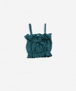 Camisola de al�as com folhos | Weaving