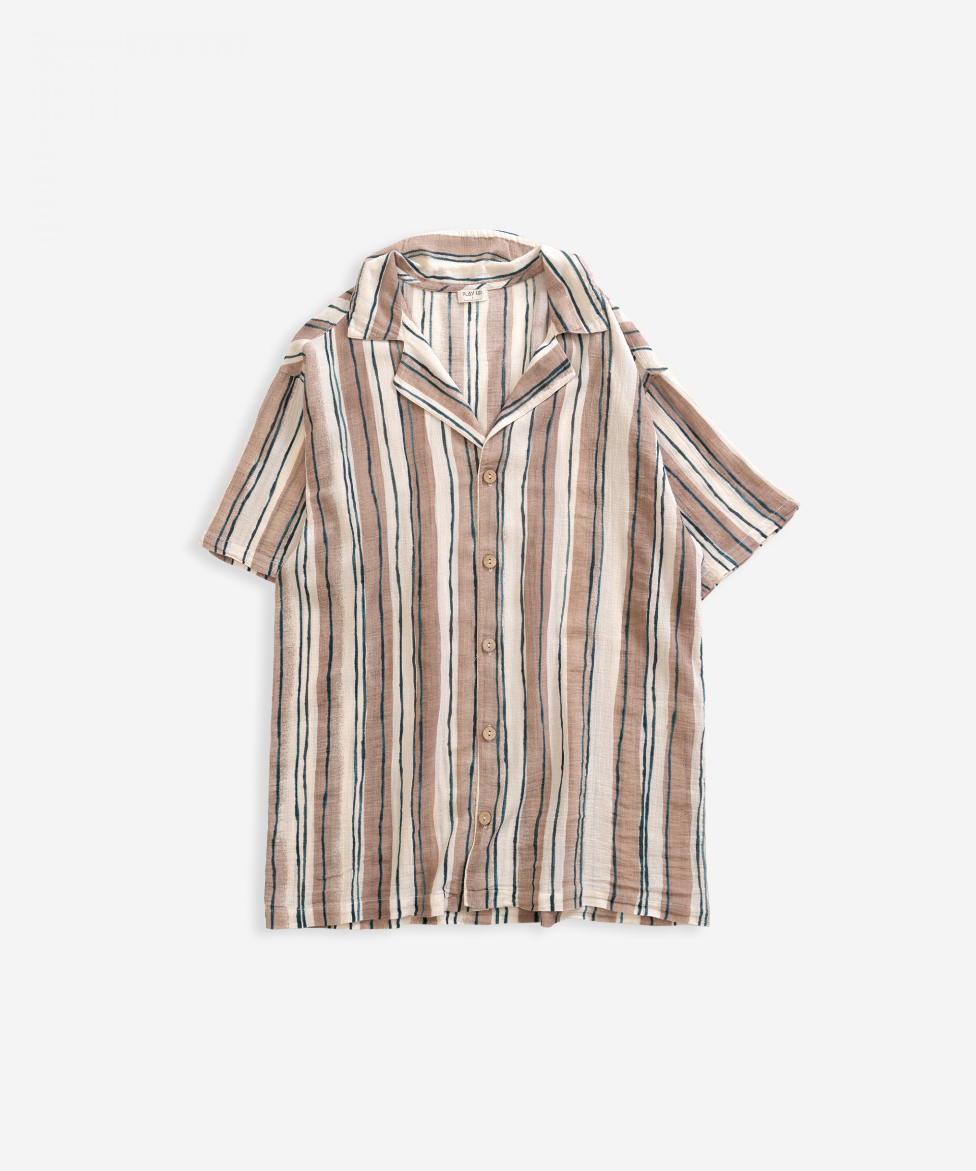 Camisa �s riscas verticais | Weaving