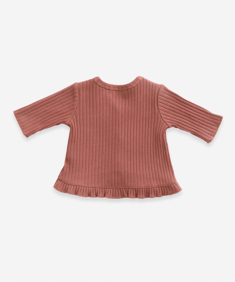 Chaqueta de punto de algod�n org�nico