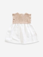 Vestido con mezcla de lino y algodón orgánico Vestido con mezcla de lino y algodón orgánico