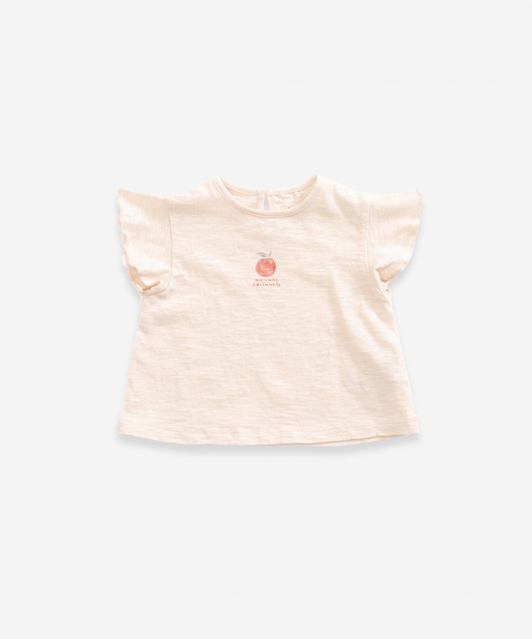 Camiseta con dibujo en la parte delantera