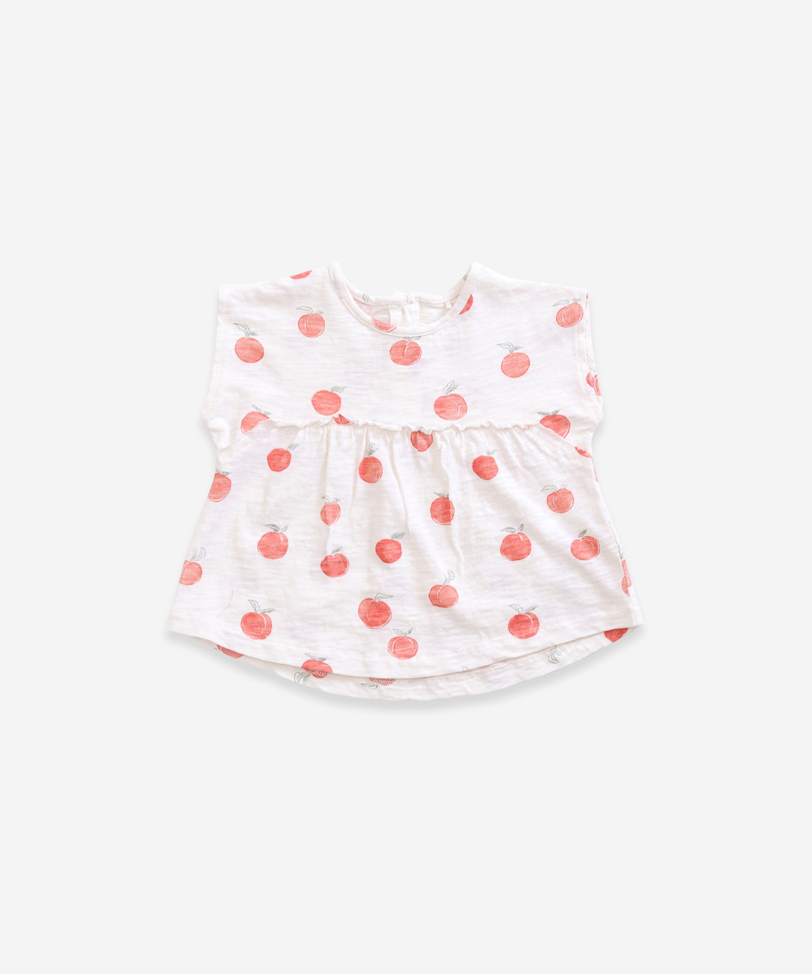 T-shirt with peach print