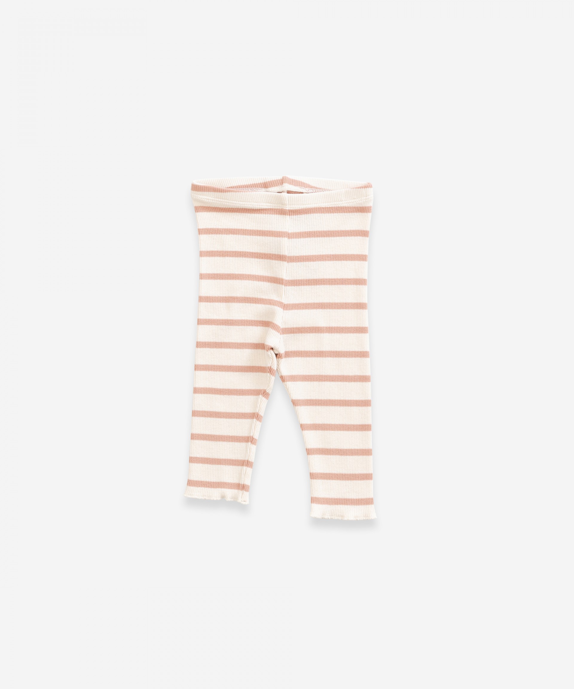 Striped leggings in organic cotton | Weaving