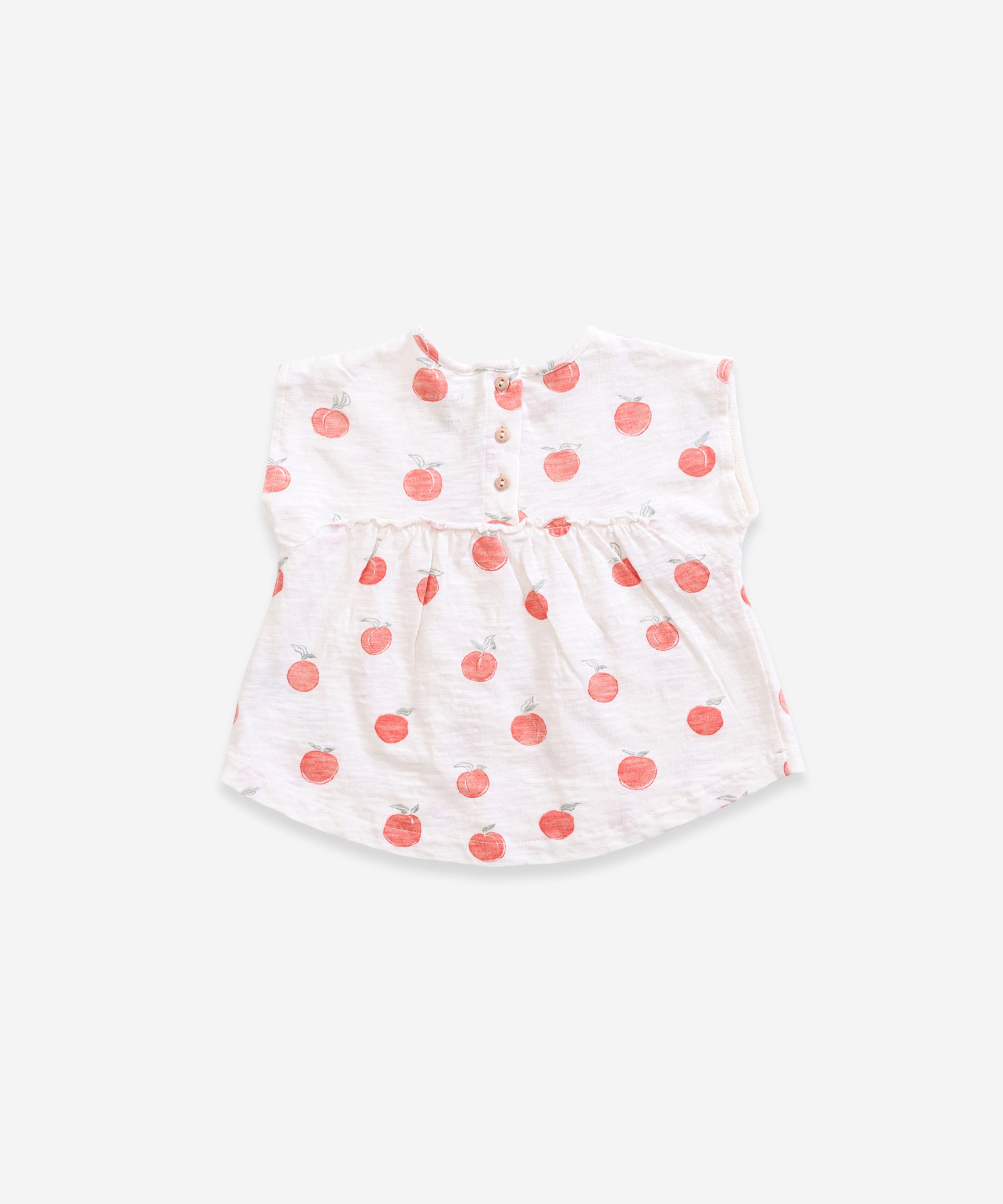 T-shirt with peach print