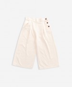 Cal�a em sarja com fecho lateral | Weaving