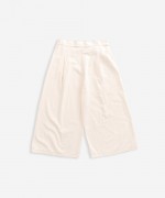 Cal�a em sarja com fecho lateral | Weaving