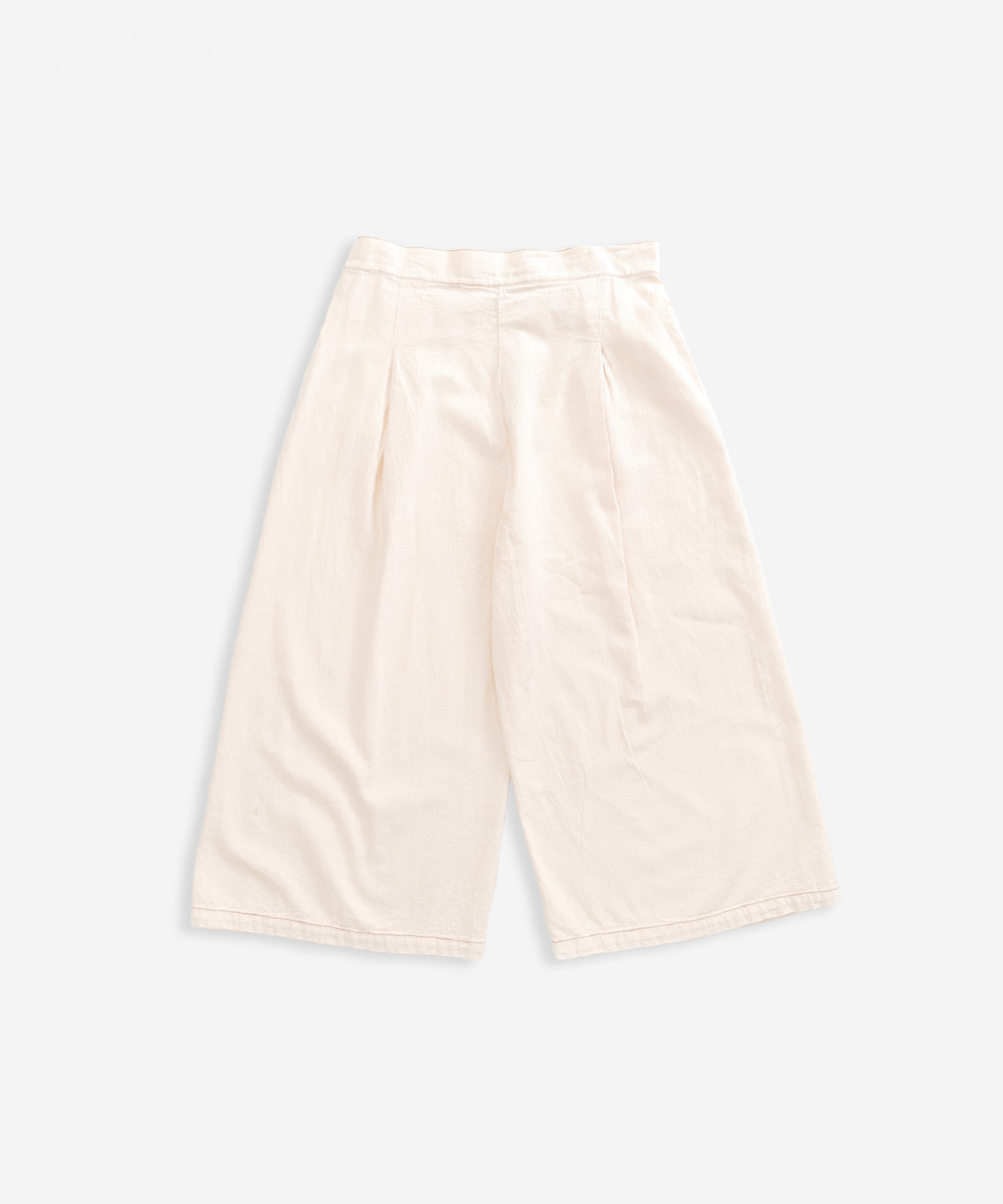 Cal�a em sarja com fecho lateral | Weaving