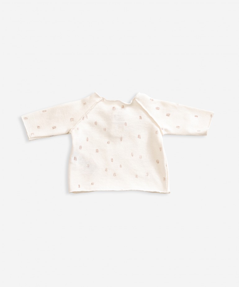 Camiseta estampada de manga larga