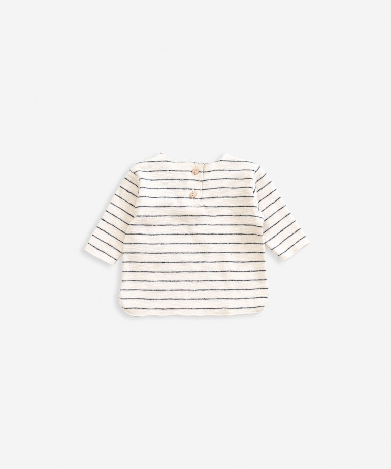 Camiseta a rayas de manga larga