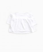 T-shirt de manga comprida em algod�o org�nico| Weaving