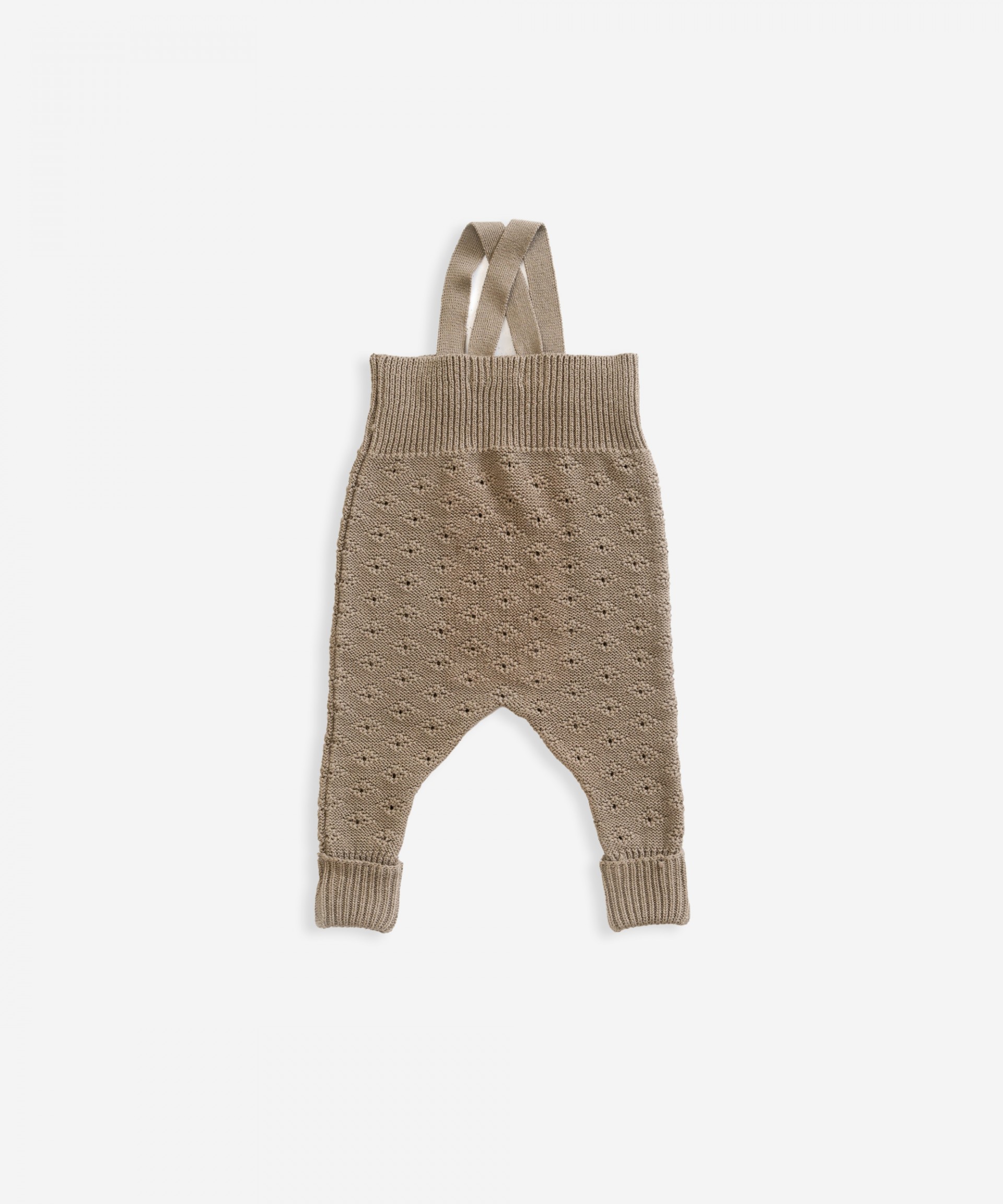 Macac�o tricotado em algod�o org�nico | Weaving