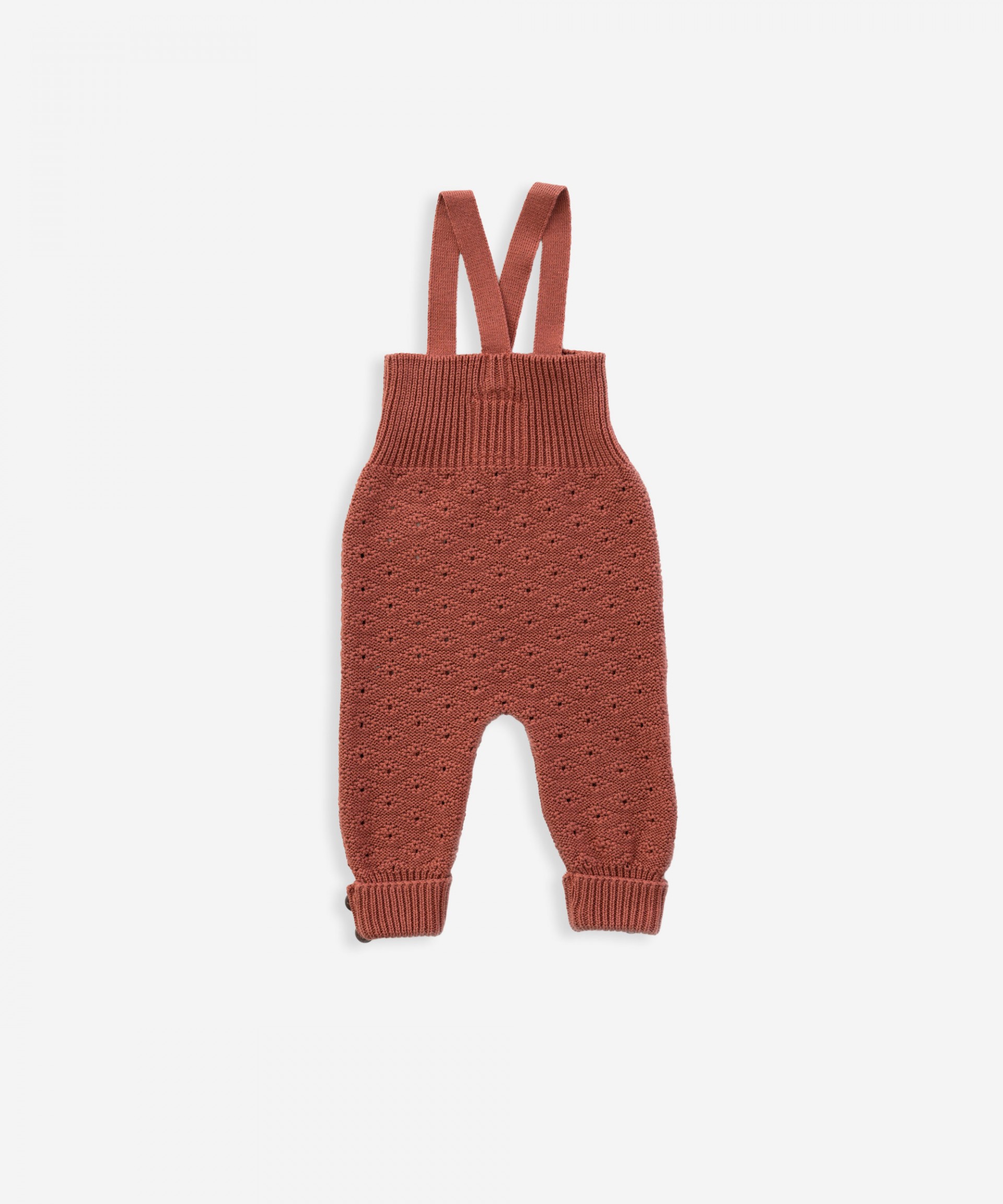 Macac�o tricotado em algod�o org�nico | Weaving