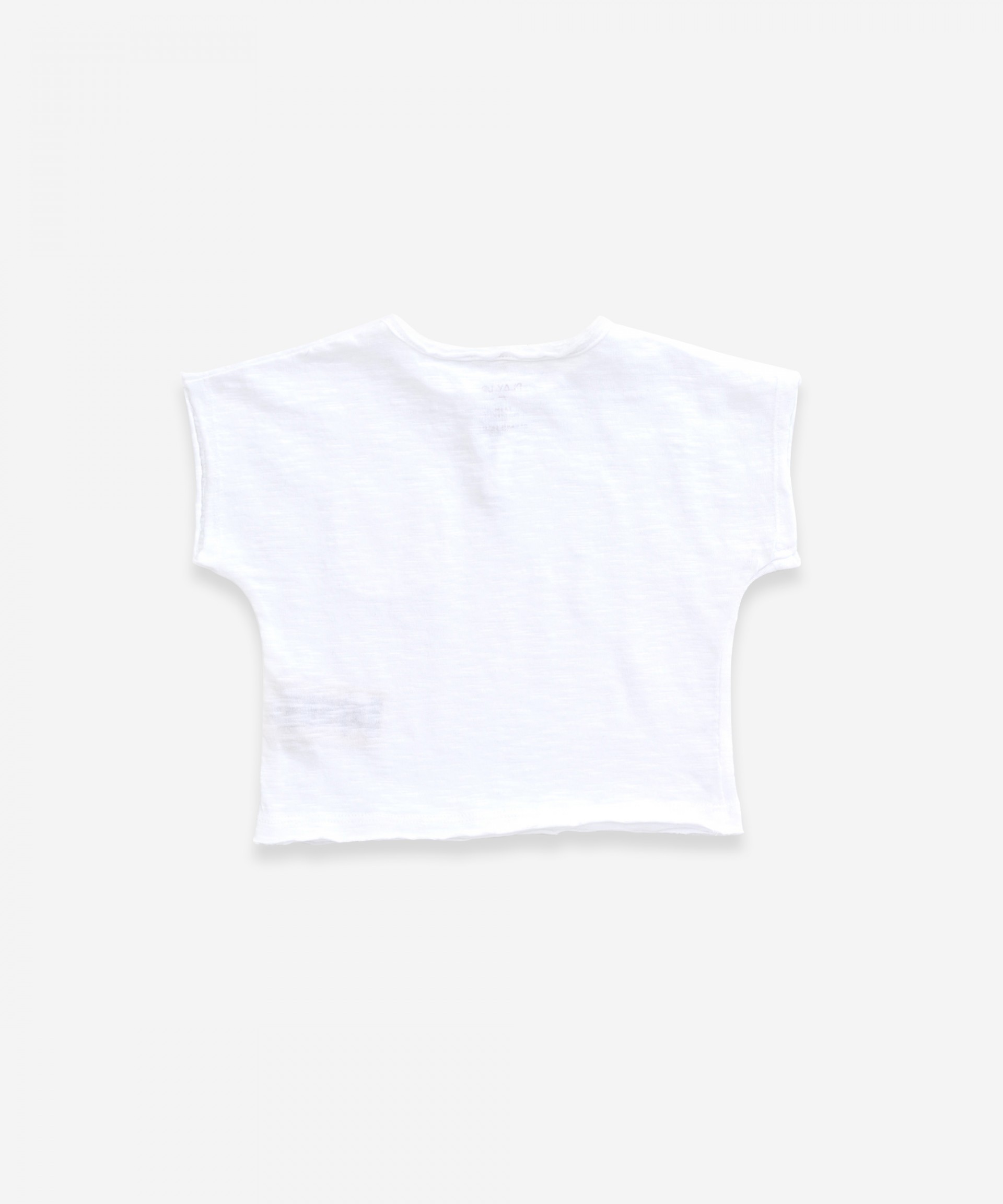 T-shirt in organic cotton with pocket  | Weaving