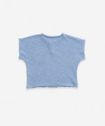 T-shirt in organic cotton with pocket  | Weaving