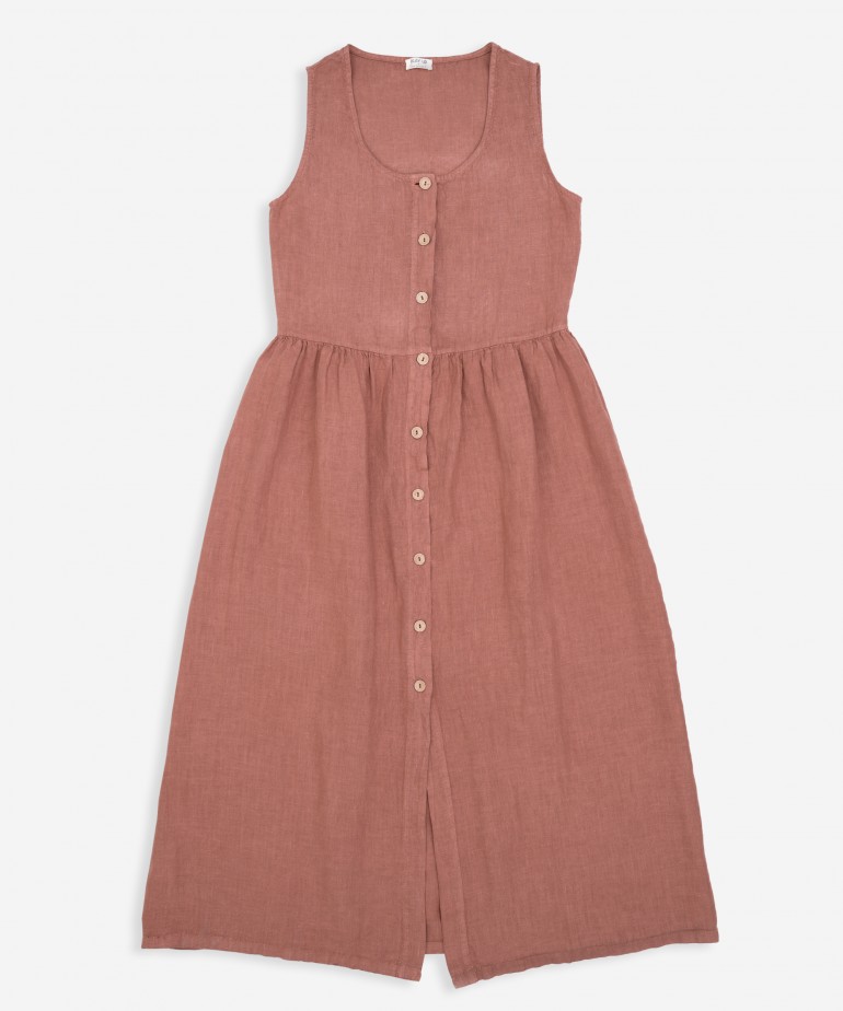 Vestido de linho