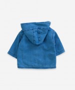 Denim jacket with pockets | Weaving