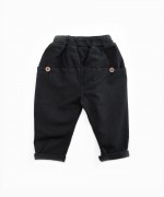 Serge trousers in organic cotton | Woodwork