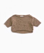 Knitted jersey with recycled fibres | Woodwork