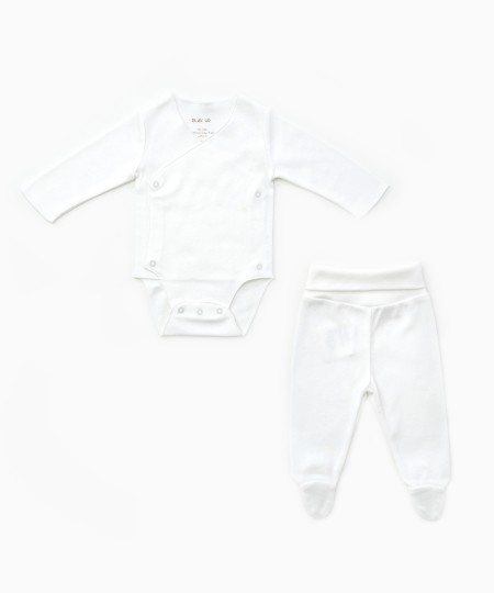 Conjunto de body y pantal�n con pie