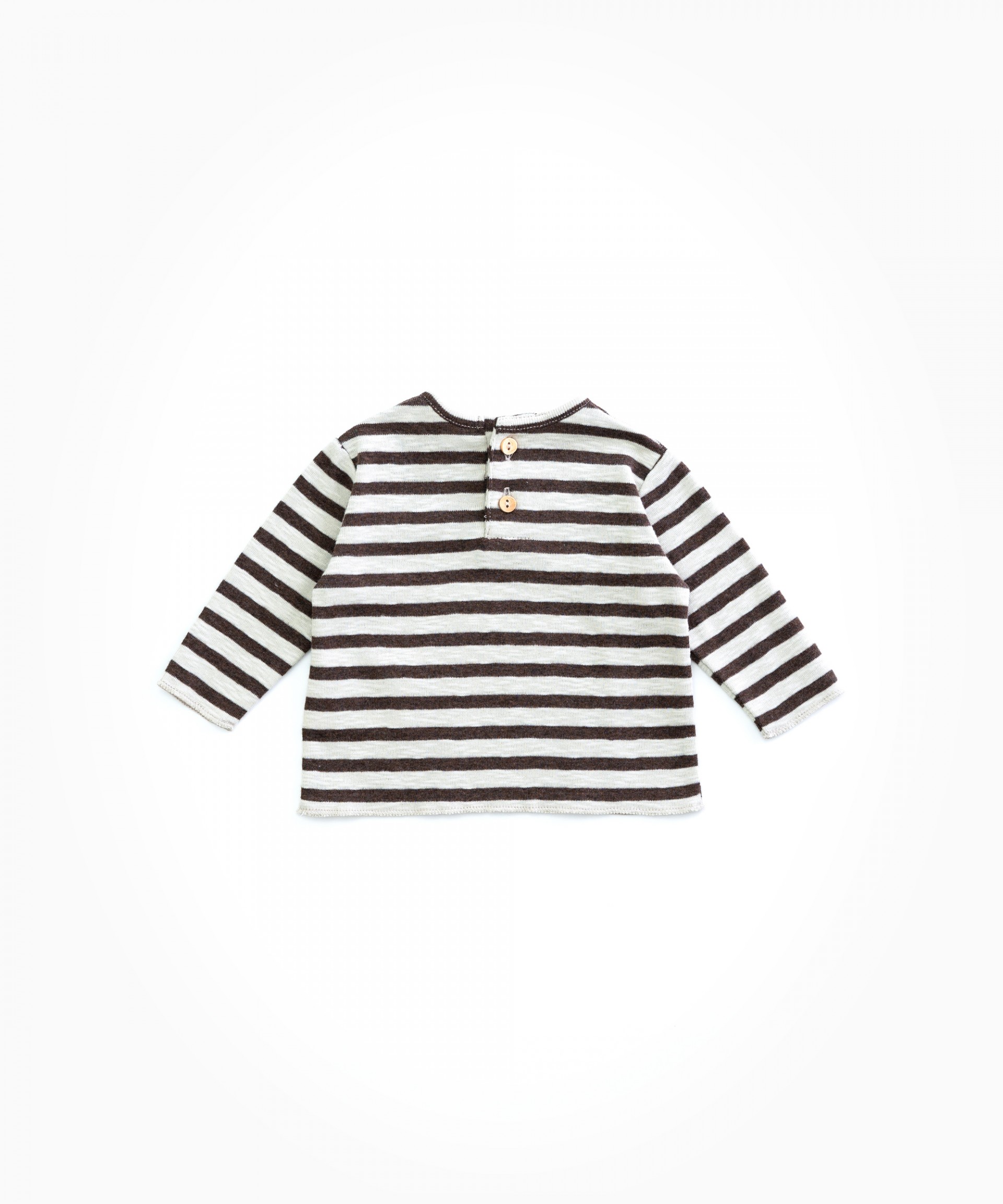 Organic cotton striped T-shirt | Woodwork