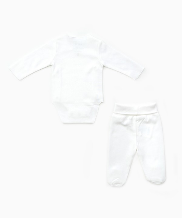 Conjunto de body y pantal�n con pie