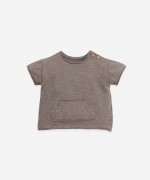 T-shirt in organic cotton with a pocket| Woodwork