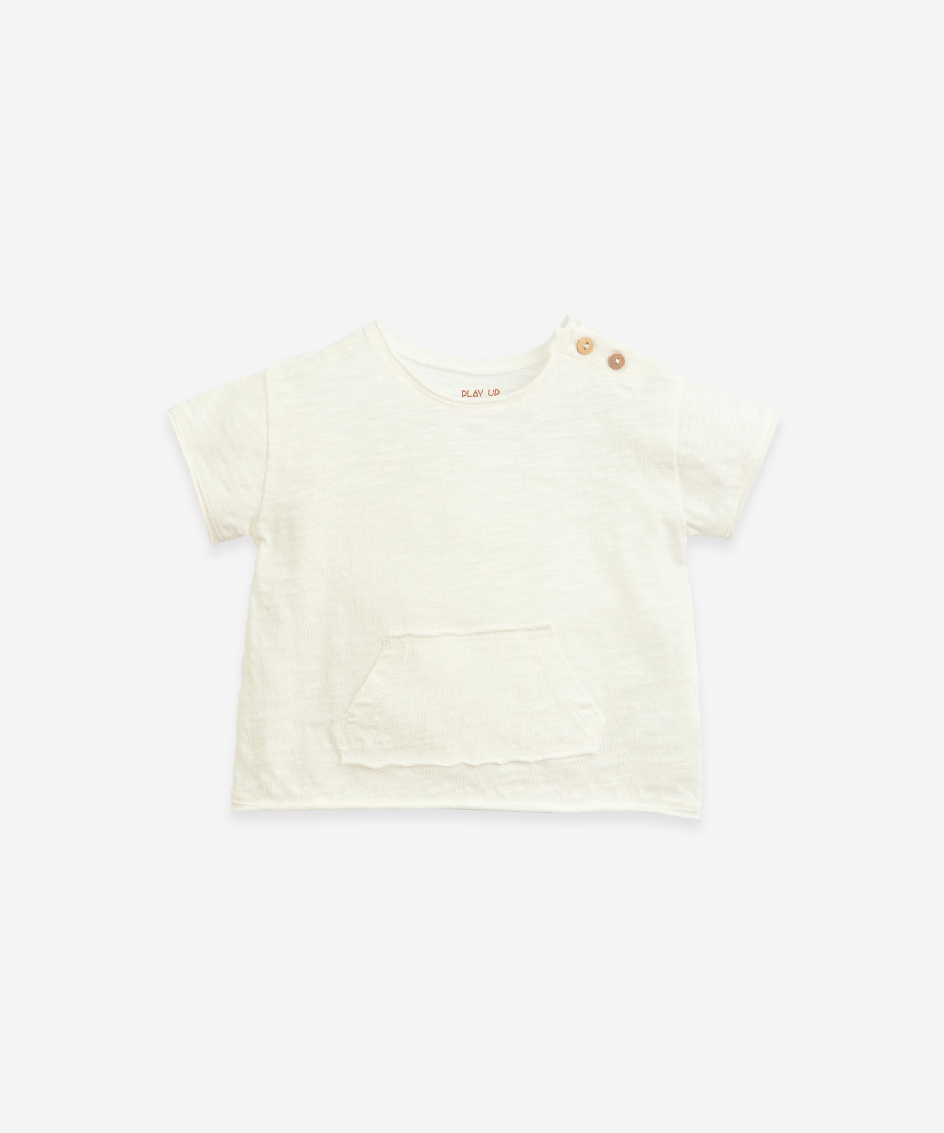 t shirt with baby pocket