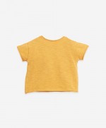 T-shirt in organic cotton with a pocket| Woodwork