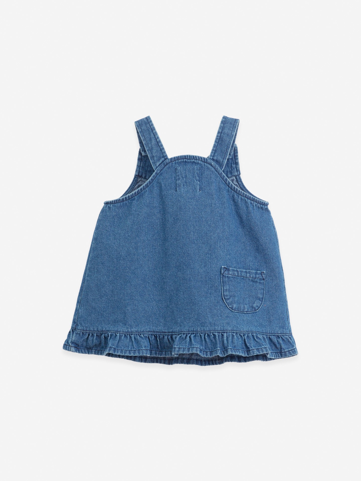 Vestido de ganga com alças