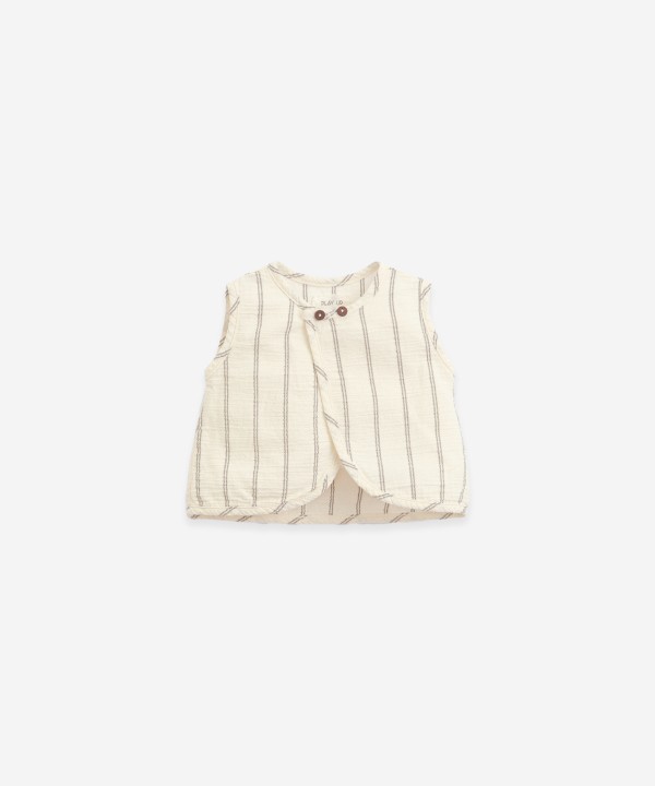 Double-breasted shirt