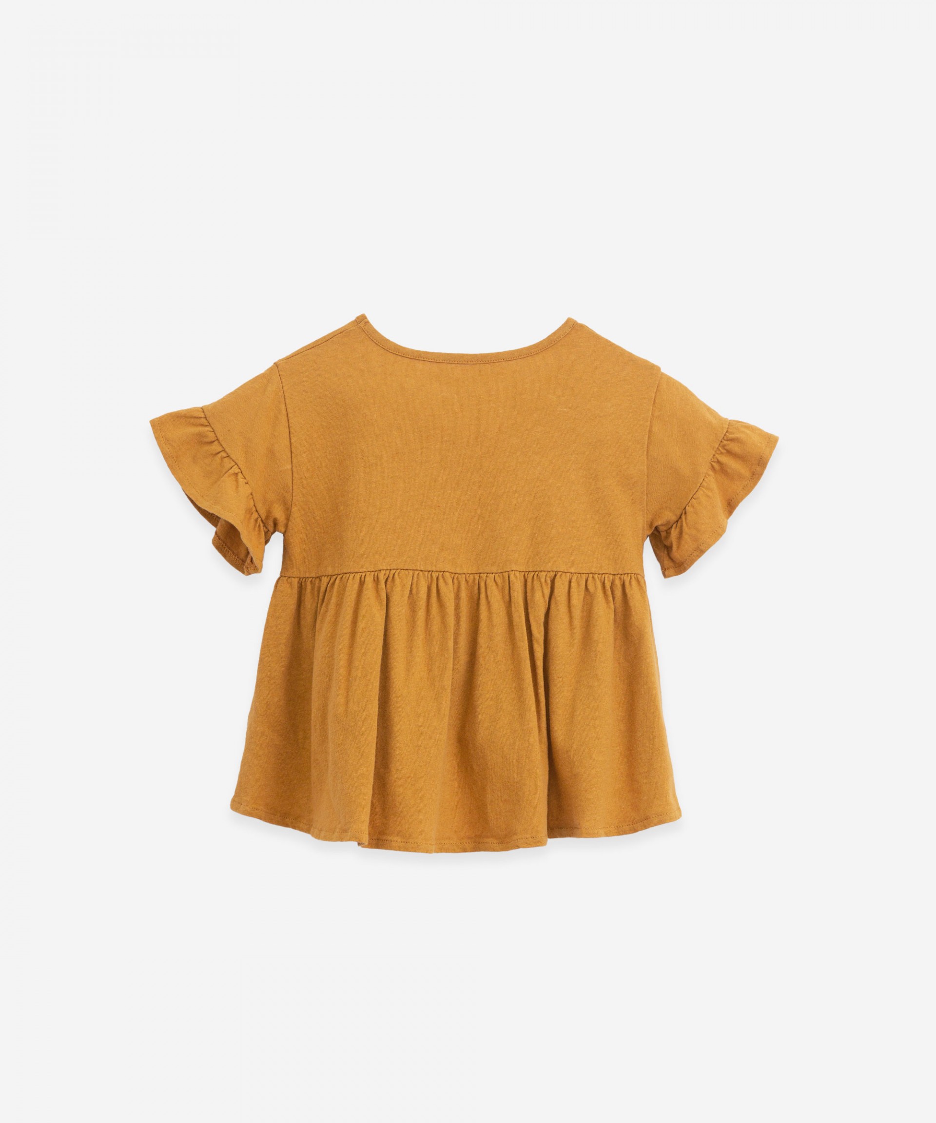 Tunic with frill on the sleeves | Botany