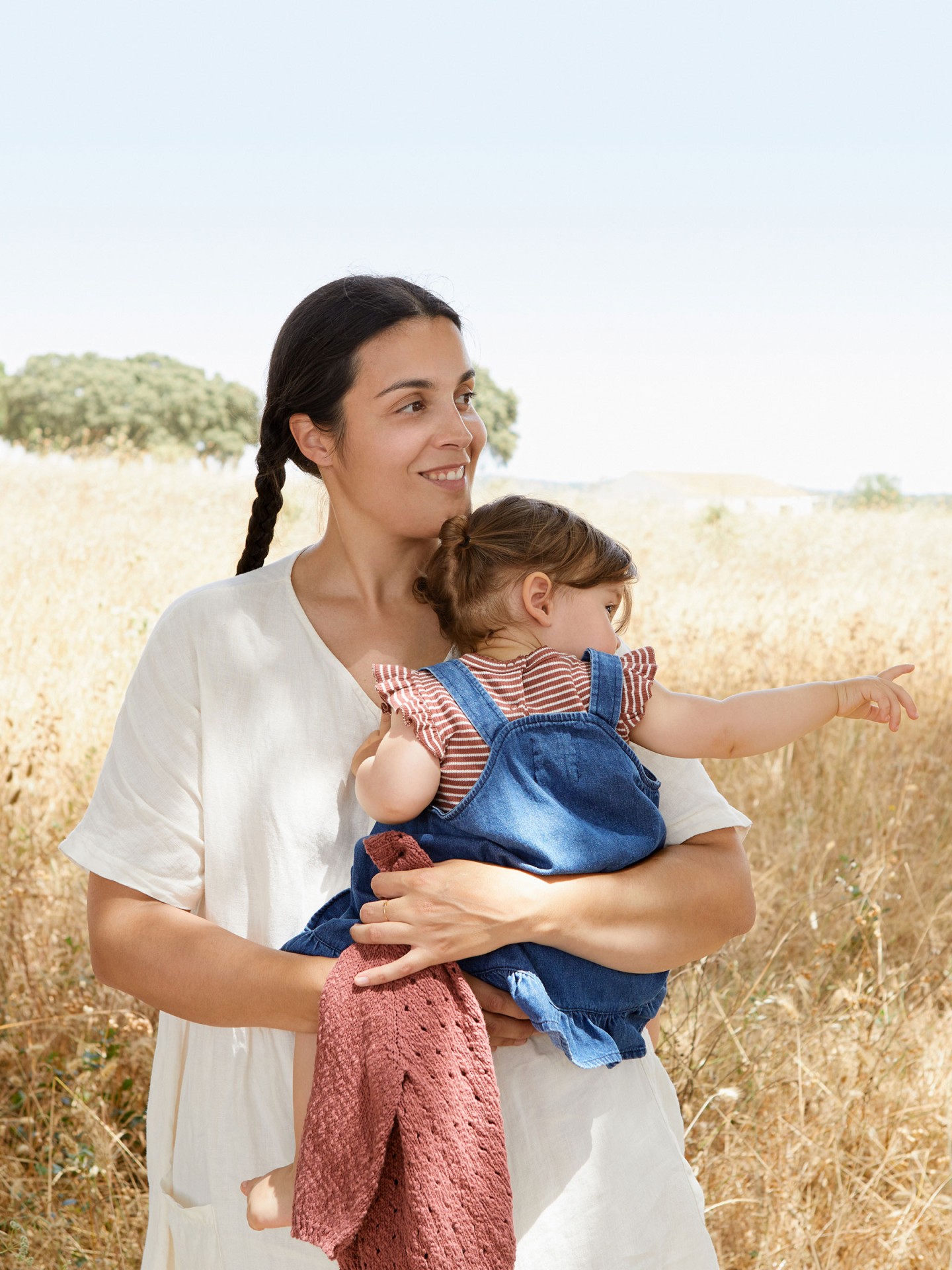 Vestido de ganga com alças
