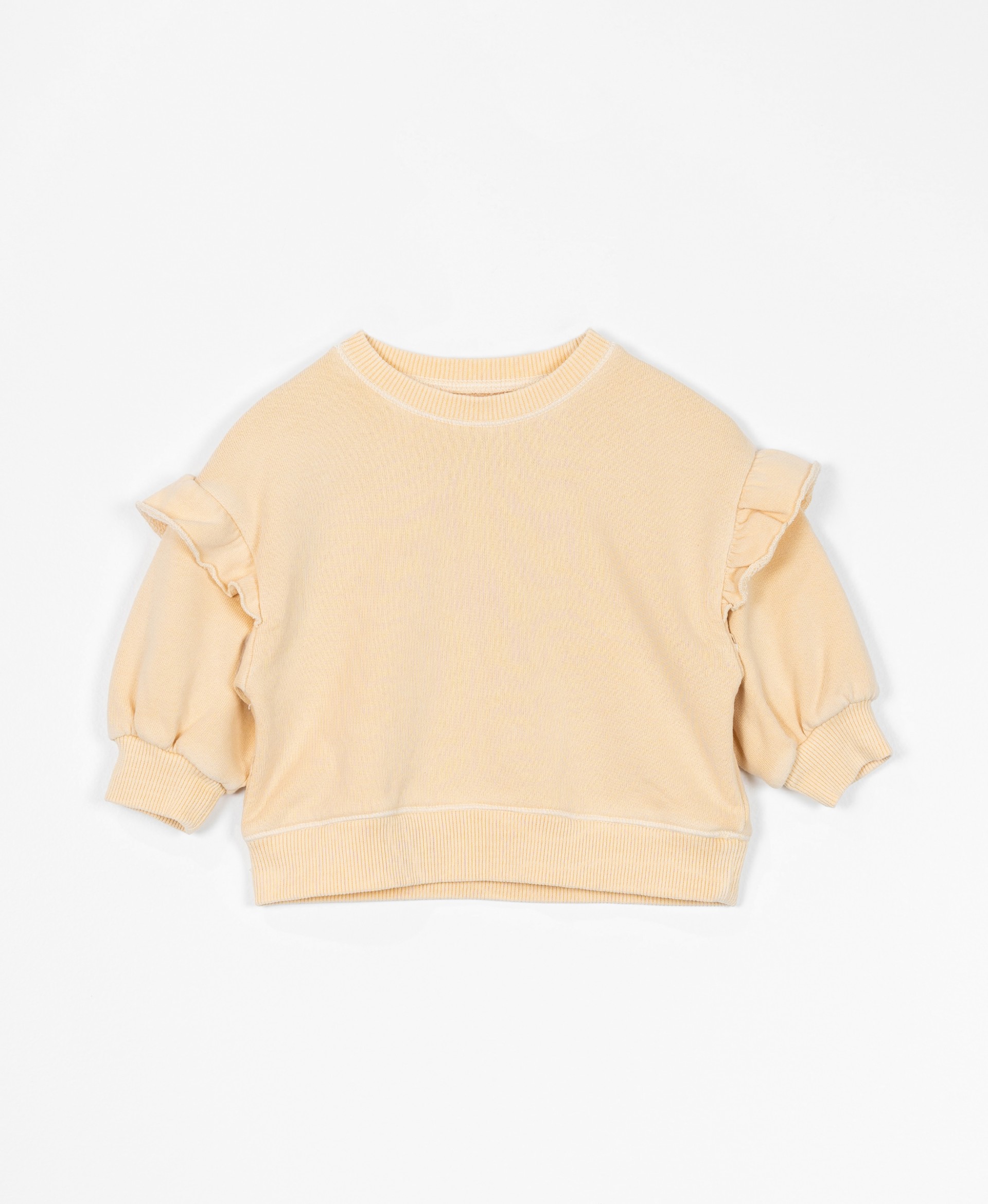 Sweater in a blend of organic cotton and cotton | Basketry