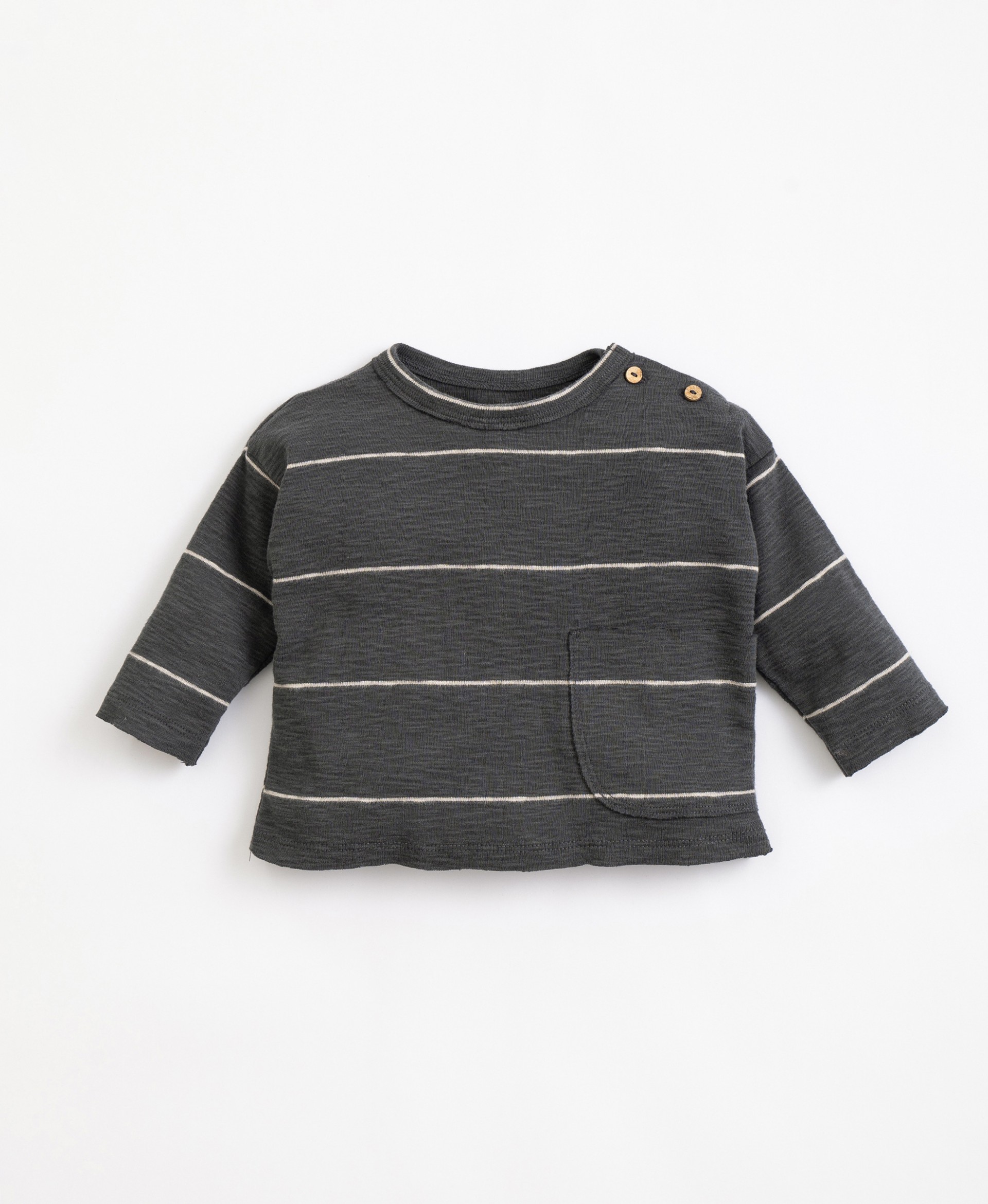 Striped, jersey stitch T-shirt | Illustration