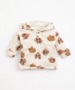 Maglia con cappuccio in cotone | Illustration