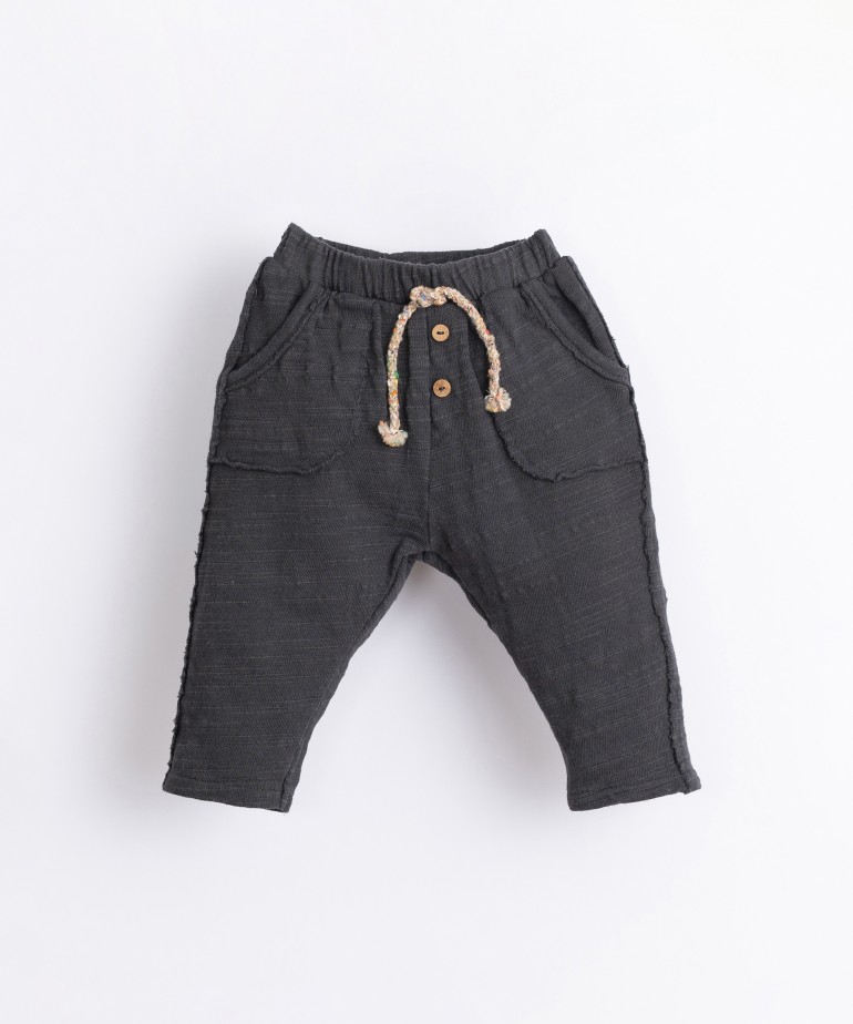 Organic cotton and recycled cotton trousers