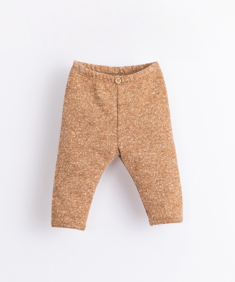 Leggings con fibre riciclate 