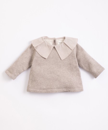 Camisole avec col en tissu