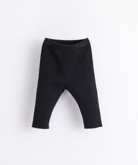 Organic cotton and recycled fibre leggings - Image product