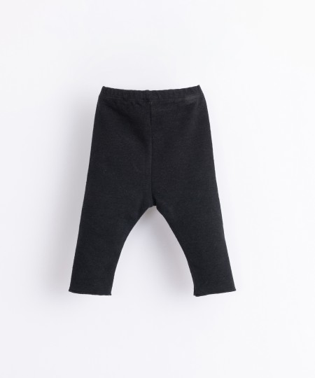 Organic cotton and recycled fibre leggings